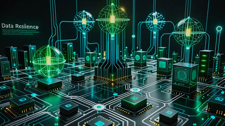 Data resilience — immutable backup and recovery architecture